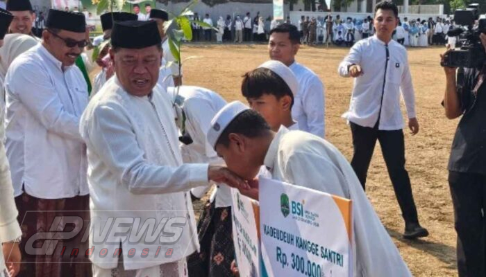 Ribuan Santri dari 26 Kecamatan Peringati Hari Santri Nasional 2026 di Majalengka