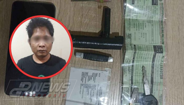Diduga Curanmor di Cikarang Selatan, Pelaku Diamankan Warga, Polisi Buru Rekan