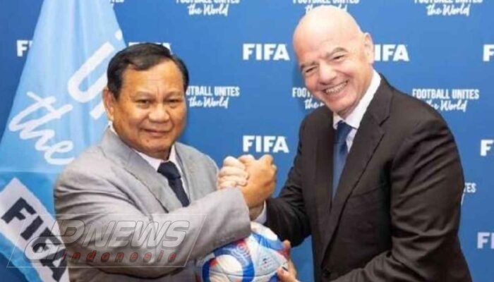 Presiden Prabowo Kirim Surat Dukungan Resmi untuk Gianni Infantino