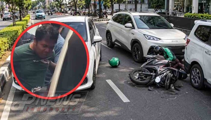 Sopir Mobil Listrik BYD Tabrak Empat Kendaraan dan Lindas Ojol di Blok M Resmi Jadi Tersangka