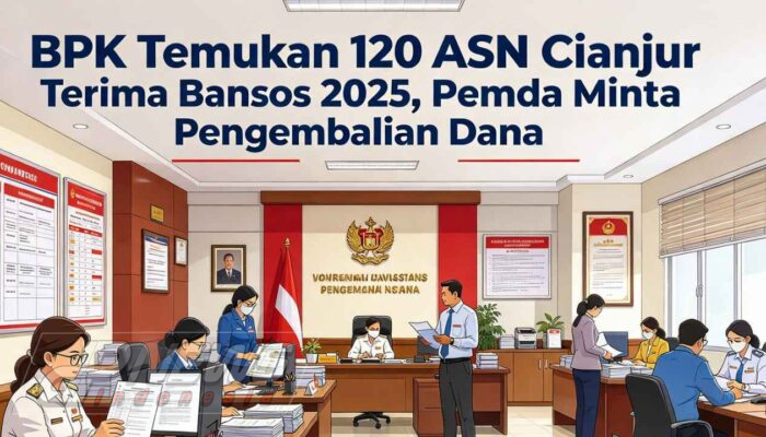 BPK Temukan 120 ASN Cianjur Terima Bansos 2025, Pemda Minta Pengembalian Dana